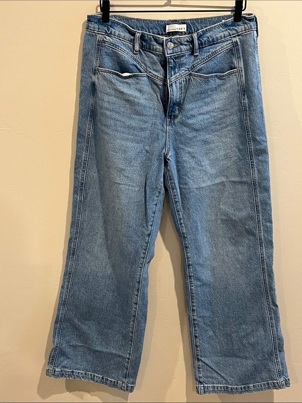 LOFT Light Blue Straight-Leg Women's Jeans